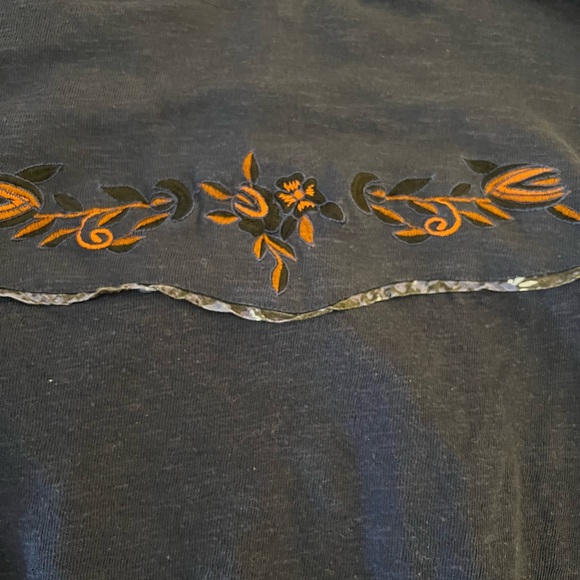 Free People Western Henley Top - Picture 6 of 9